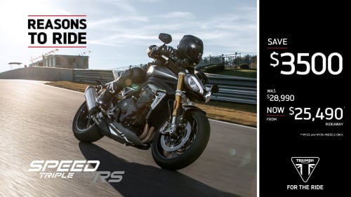 Triumph Australia Latest Offers For the Ride